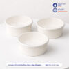 ชามกระดาษ ถ้วยปากกว้าง สีขาว 750 ml / 26oz (ไม่รวมฝา)