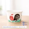 ถ้วยกระดาษ ลายไก่ ขนาด 750 ml / 26oz (ไม่รวมฝา)