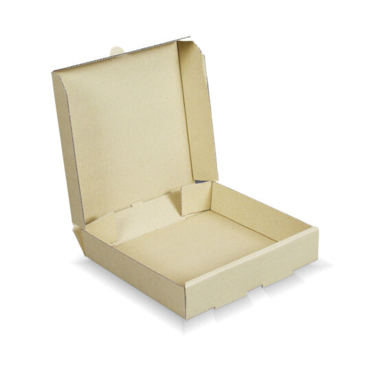 กล่องพิซซ่า ขนาด 6 นิ้ว 17 x 17 x 3.7 cm.