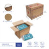กล่องเบอร์ 2A 19x12x14 cm (ยxกxส) สีน้ำตาลธรรมชาติ(KT)