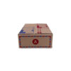 กล่องเบอร์ A(ก) 20x14x6 cm (ยxกxส) สีน้ำตาลธรรมชาติ(KT)