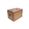 กล่องเบอร์ B+7 25x17x16 cm (ยxกxส) สีน้ำตาลธรรมชาติ(KT)