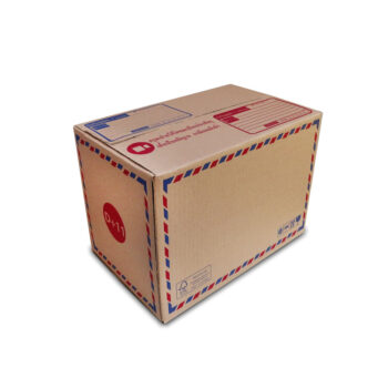 กล่องไปรษณีย์ฝาชนเบอร์ D-กล่องเบอร์ D+11 35x22x25 cm (ยxกxส)