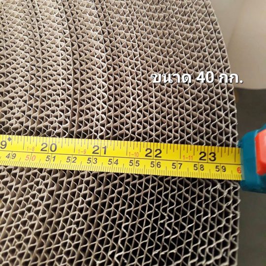 การวัดความหนาของกระดาษลูกฟูกม้วน