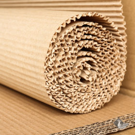 กระดาษลูกฟูกม้วน 2 ชั้น น้ำหนัก 40 กก.