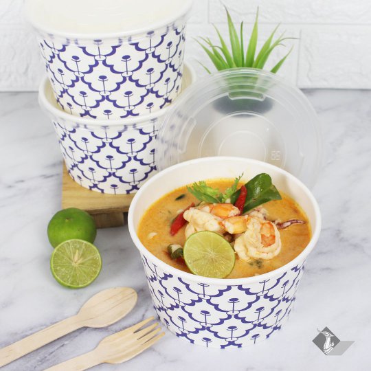 ถ้วยกระดาษลายไทย 28 ออนซ์