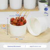 ถ้วยกระดาษ สีขาว 330 ml / 9oz (ไม่รวมฝา)