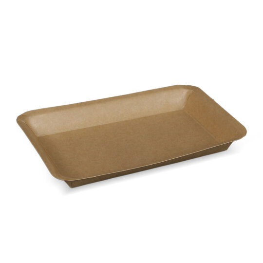 ถาดกระดาษ สีน้ำตาลธรรมชาติ No.5