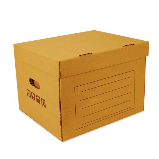 กล่องใส่เอกสาร No.1 สูงเท่า A4 5 รีมวางซ้อนกัน