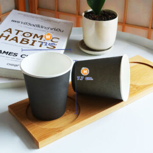 แก้วกระดาษสีดำ-6-ออนซ์-ปกหงส์ไทน