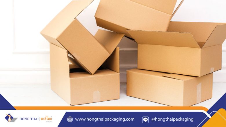 กล่องกระดาษลูกฟูกสำหรับใช้ในสำนักงาน-หงส์ไทย