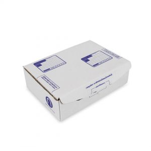 กล่องไปรษณีย์ ไดคัทสีขาว เบอร์ ก. ขนาด 20x14x6 ซม. (ยxกxส)