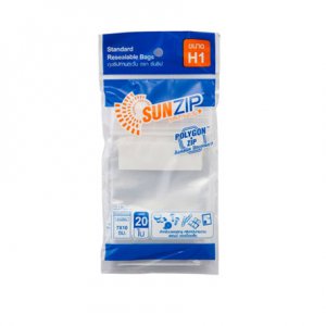 บรรจุภัณฑ์พลาสติก ถุงซิปล็อค Sunzip H1