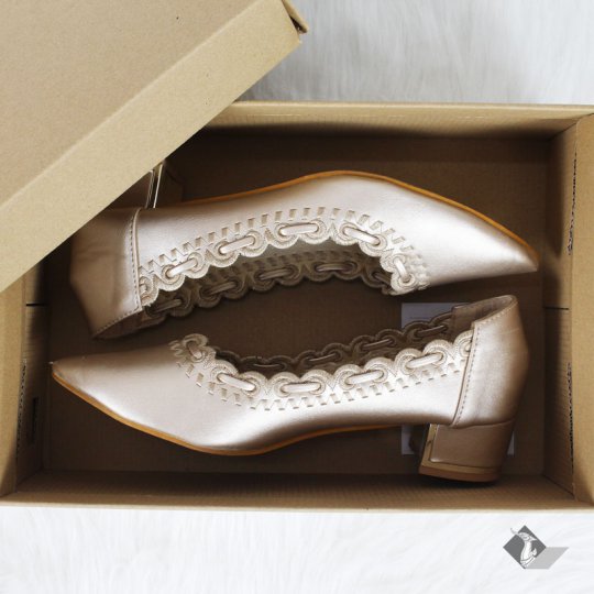 ขนาดกล่องใส่รองเท้า สีน้ำตาล No.2