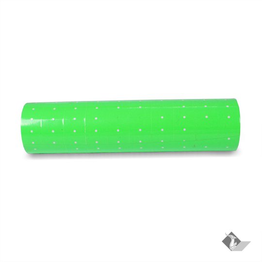 สติ๊กเกอร์ ป้ายราคา สีเขียวสะท้อนแสง