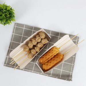 ถาดใส่ hot dog