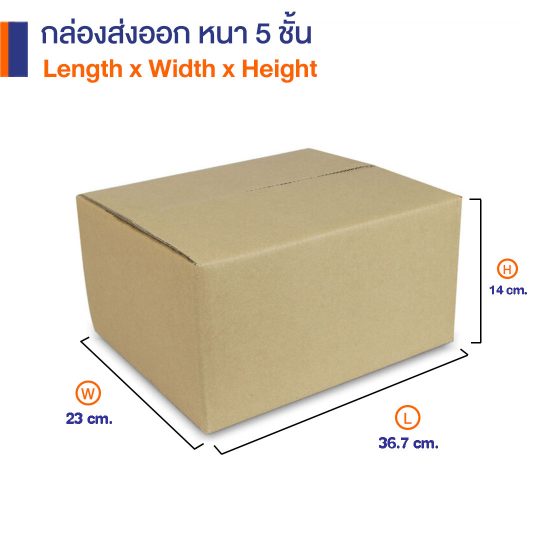 กล่องกระดาษ3ชั้น vs กล่องกระดาษ5ชั้น