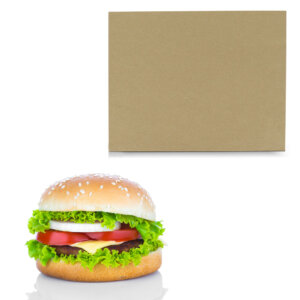 กระดาษห่อแฮมเบอร์เกอร์-สีน้ำตาลธรรมชาติ-ขนาด-6x10-นิ้ว
