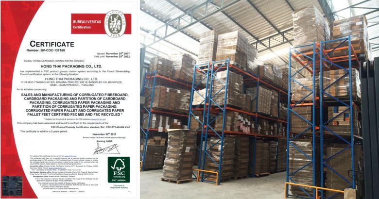 มาตรฐานบรรจุภัณฑ์กระดาษ-Hong Thai FSC
