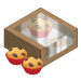 กล่องกระดาษใส่ขนม กล่องเบเกอรี่ กล่องซูชิ (sushi)