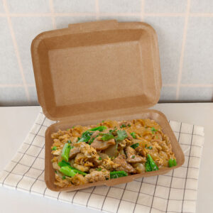 กล่องข้าวคราฟท์ใส่อาหารปลอดภัย-725-ml-ขนาด-17-×-11.8-×-4.5-cm