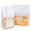 ถุงขนมปังสีขาว มีหน้าต่าง ลวดรัด 13×10.8×28 cm.(ยxกxส) (2)