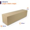 กล่องยาว 80x30x30 cm