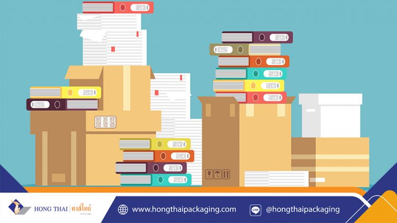 ขนาดกล่องใส่เอกสาร กล่องเก็บเอกสาร