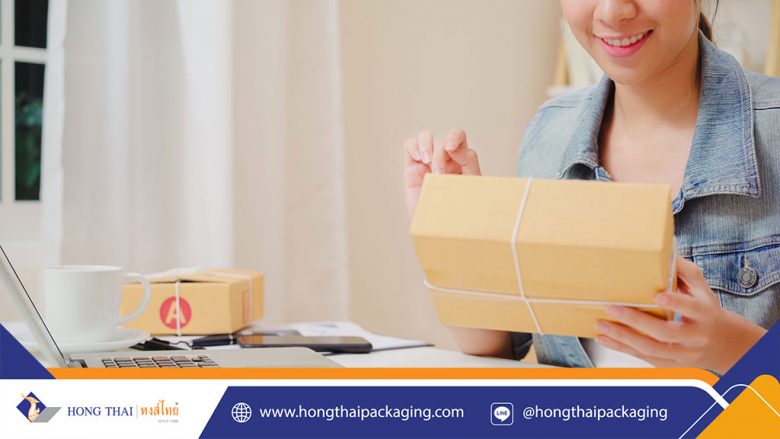 ขนาดกล่องไปรษณีย์ ฝาชน