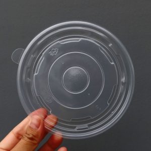 ฝาพลาสติกใส (PP) ใช้กับถ้วย 26,28 และ 38 ออนซ์(เจาะรู)