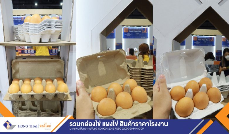 กล่องไข่กระดาษ Banner