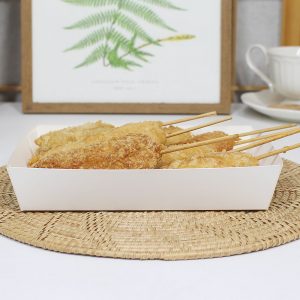 ถาดกระดาษขอบเรียบสีขาว-ไซส์-L-9