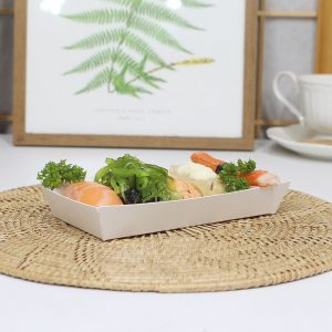 ถาดกระดาษขอบเรียบสีขาว-ไซส์-S-10