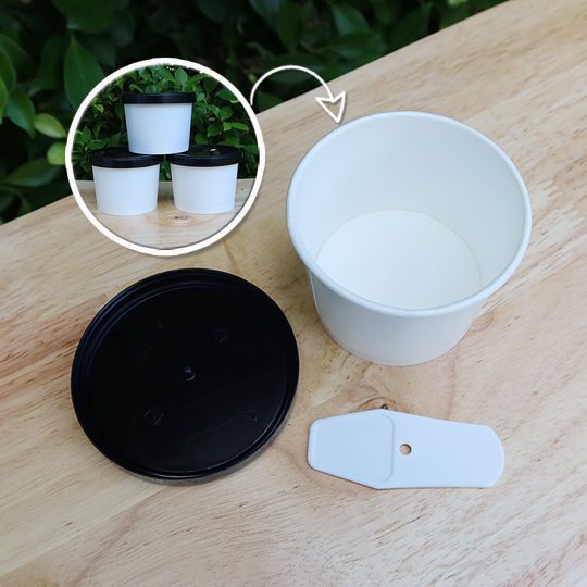 ฝาปิดถ้วยกระดาษสีดำ-4-ออนซ์-พร้อมช้อน-หงส์ไทย-1