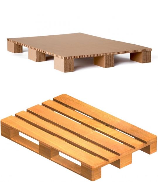 พาเลทไม้ VS พาเลทกระดาษ มีข้อดีข้อเสียและคุณสมบัติอย่างไร