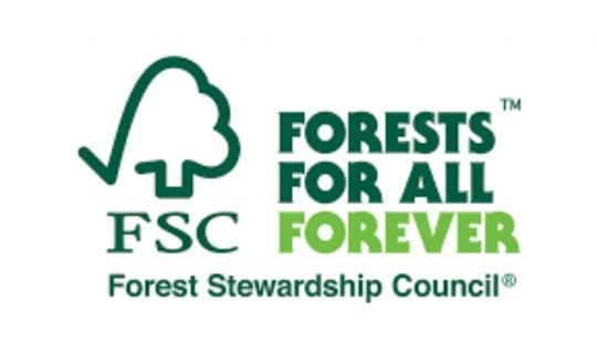 สัญลักษณ์FSC บนกล่องพัสดุุ