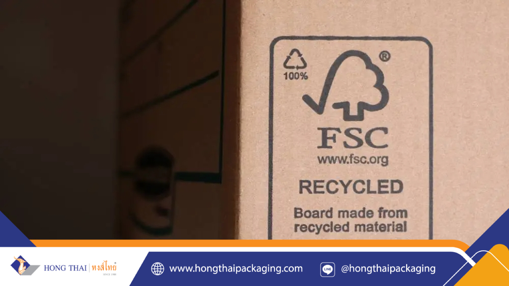 สัญลักษณ์ FSC -ปก