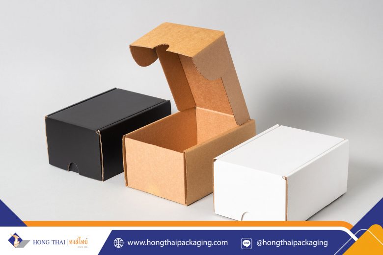 ออกแบบกล่องบรรจุภัณฑ์กระดาษ ช่วยเพิ่มสีสันและเอกลักษณ์