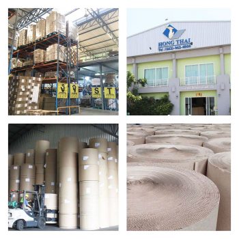 โรงงานผลิตกระดาษลูกฟูกม้วน 2 ชั้น