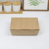 กล่องอาหาร สีน้ำตาล 1600 ml (Size L)