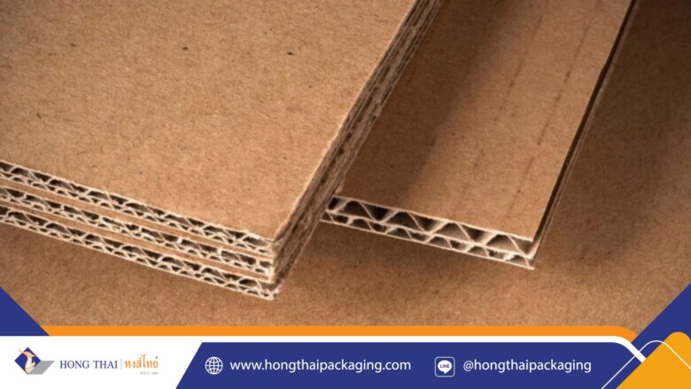 กล่องลูกฟูก 5 ชั้น สเปกส่งออกจากหงส์ไทยฯ