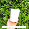 ถ้วยกระดาษสีขาว 2 ชั้น ขนาด 538 ml. / 18oz (ทรงสูง)