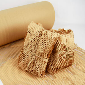 กระดาษรังผึ้งกันกระแทกสีน้าตาล