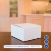 กล่อง สแน็คบ๊อกซ์ 12.5×12.5×7.5cm. (ขนาดเดียวกับกล่อง AFTER YOU)