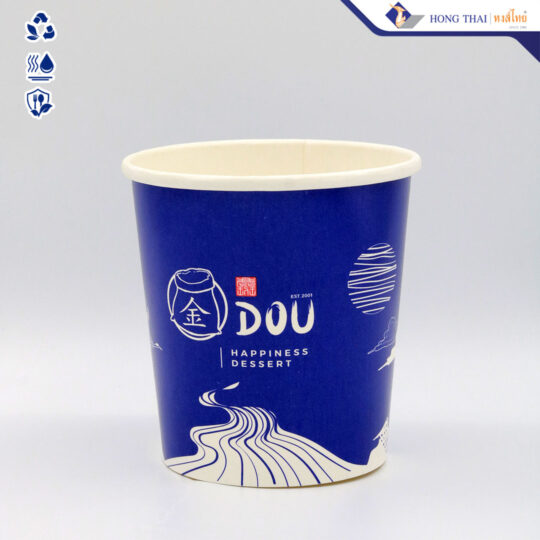 ผลงงานถ้วยกระดาษพิมพ์แบรนต์
