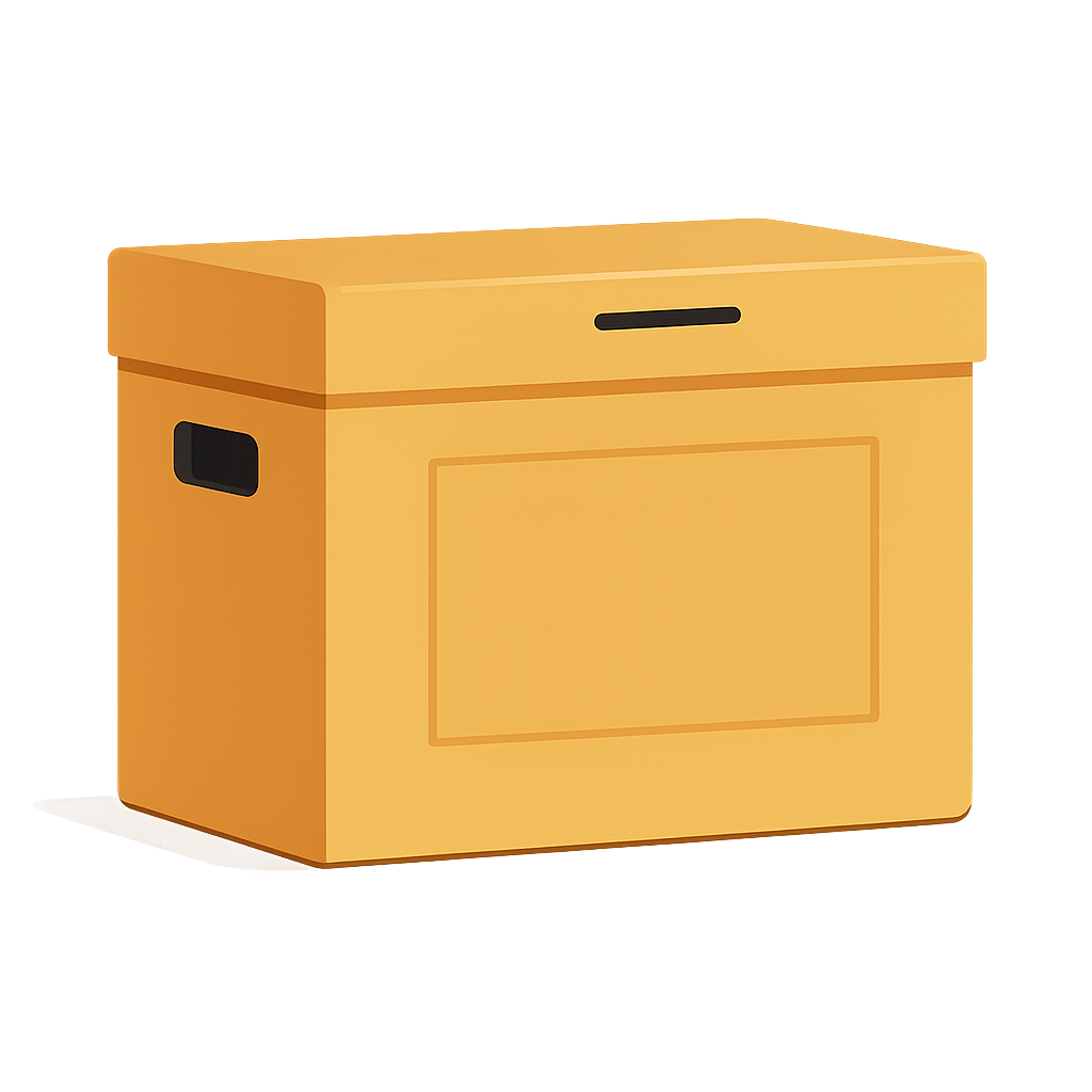 กล่องใส่เอกสาร (Storage File Boxes)