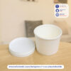ฝากระดาษถ้วยไอศครีม 4 ออนซ์ เส้นผ่าศูนย์กลาง 71.5 mm (ฝาแบบจีบซ้อนกันได้)