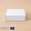 กล่องใช้ซ้ำได้ แบบไดคัทหูช้างสีขาว เบอร์ B (ลอนจิ๋ว)