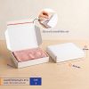 กล่องใช้ซ้ำได้ แบบไดคัทหูช้างสีขาว เบอร์ S (ลอนจิ๋ว)